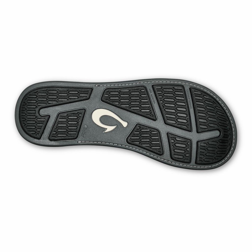 Olukai Men's Tuahine Flip Flop - Stone US164-809